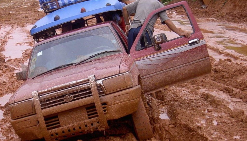 Car-in-Mud