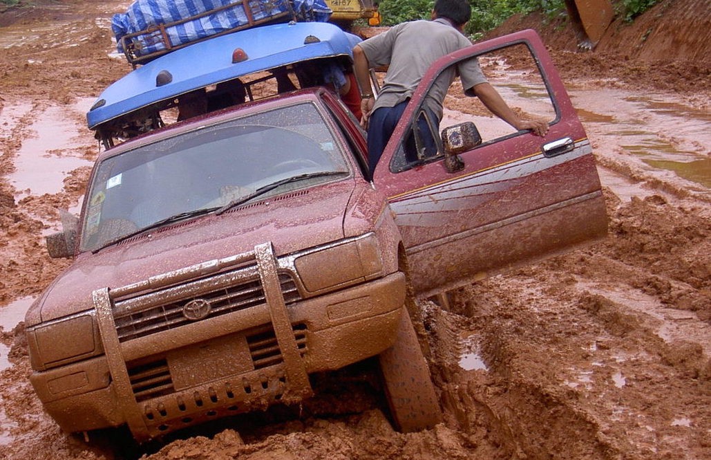Car-in-Mud